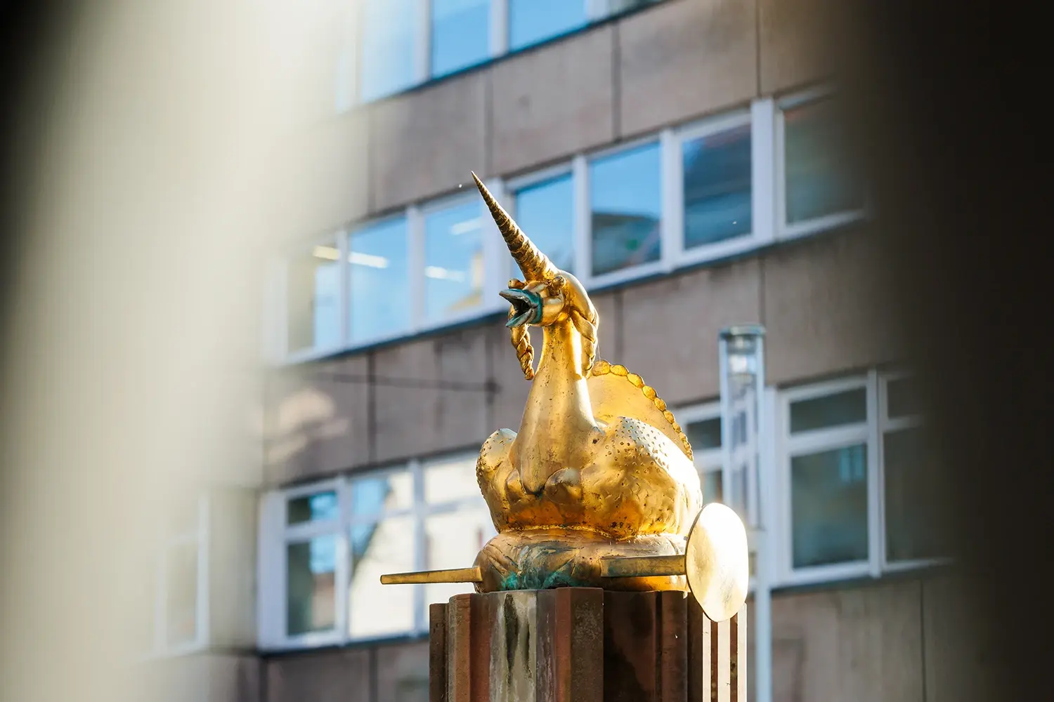 Detailaufnahme der Zahnarztpraxis am Vorstadtplatz